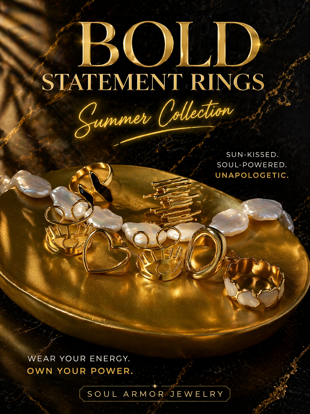 Hot New Summer Arrivals: Waterproof Rings & Bold Pool Armor