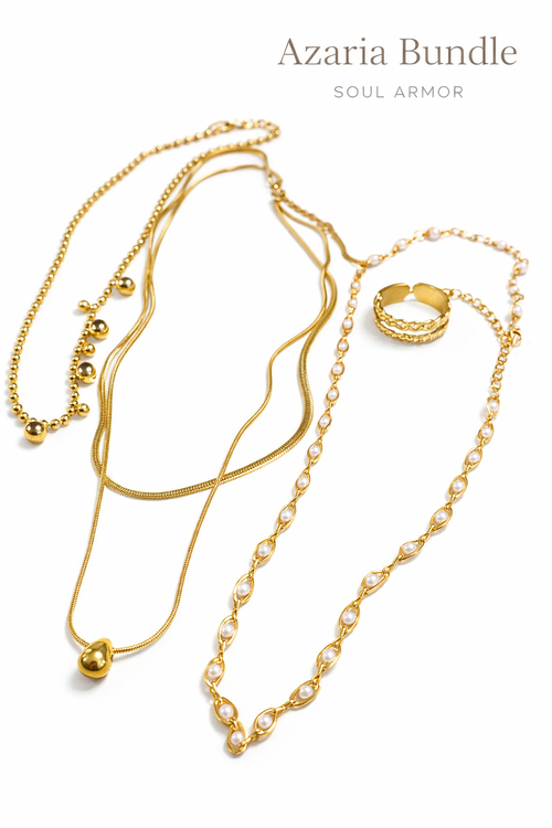 Azaria 4-Piece Bold Bundle Set (free mystery ring)