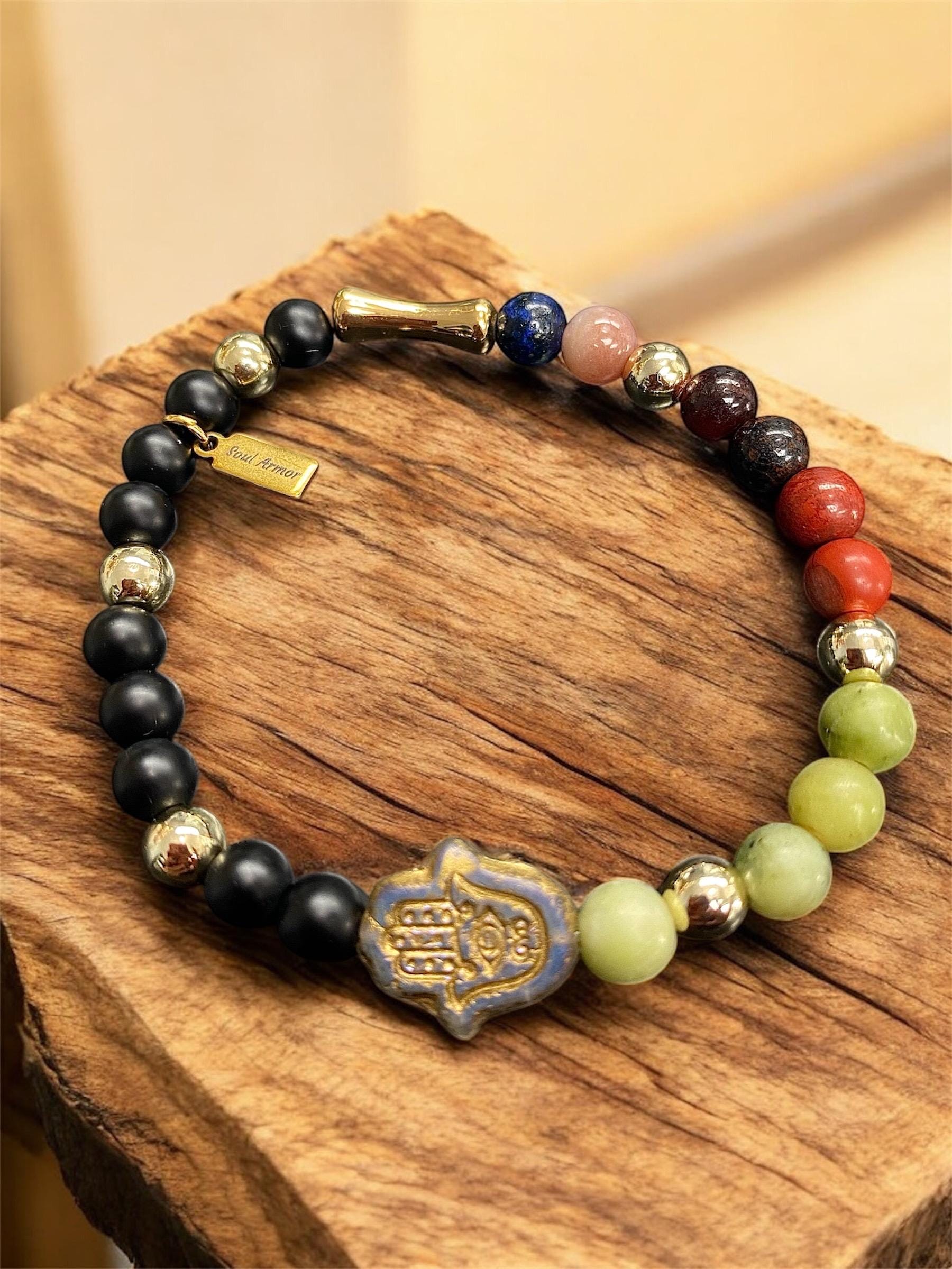 Black Onyx Vitality Collection Beaded Bracelet