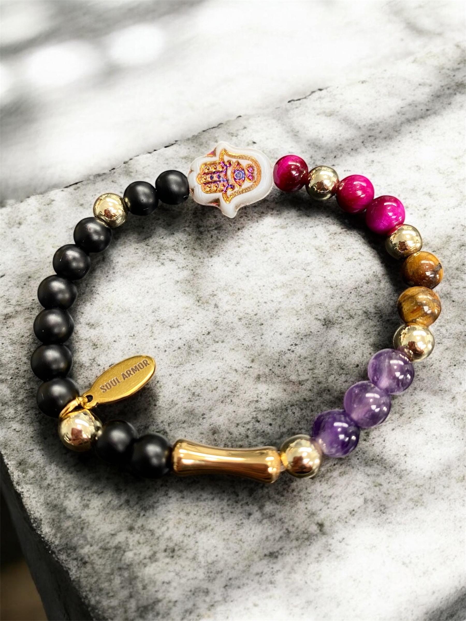 Black Onyx Vitality Collection Beaded Bracelet