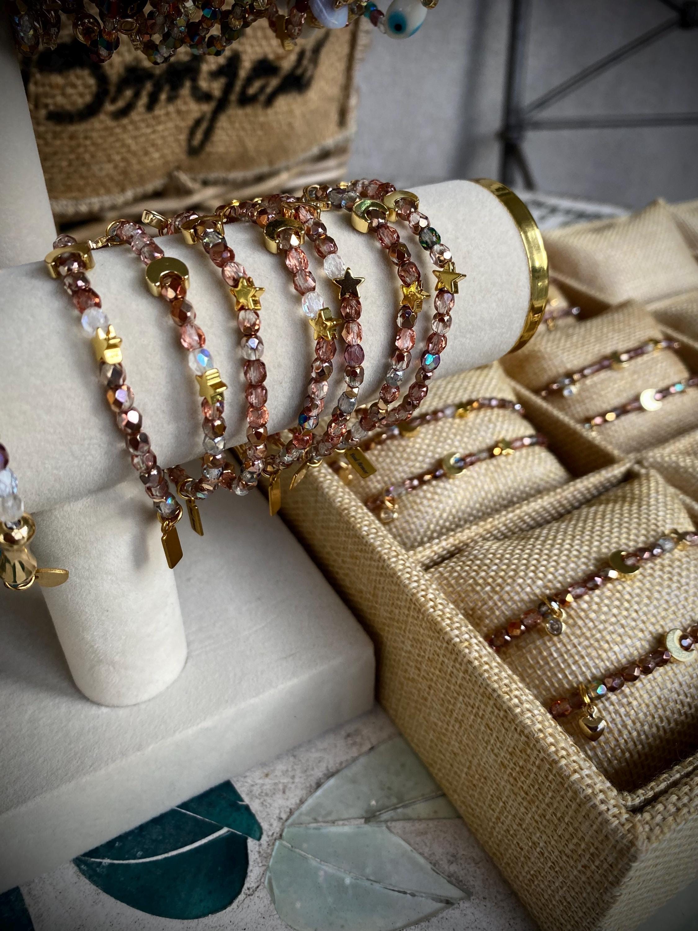 Luxe Dream Glass beaded Bracelet