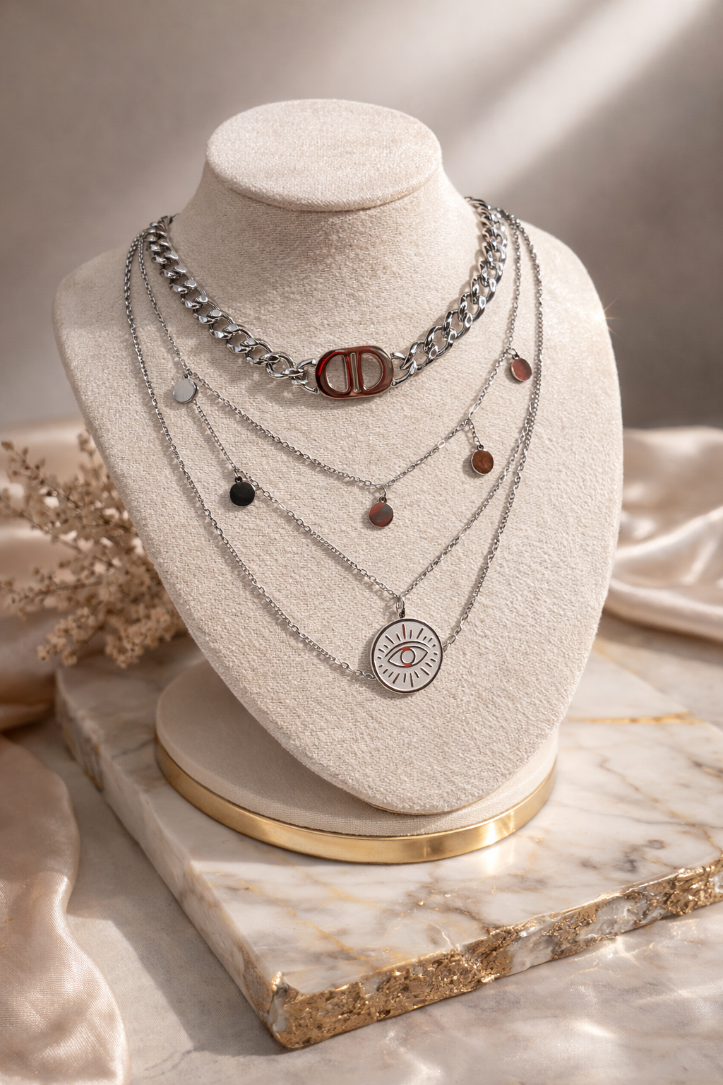 Ophelia Pre stacked Necklace