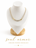 Zircon Tease Me Tennis Necklace