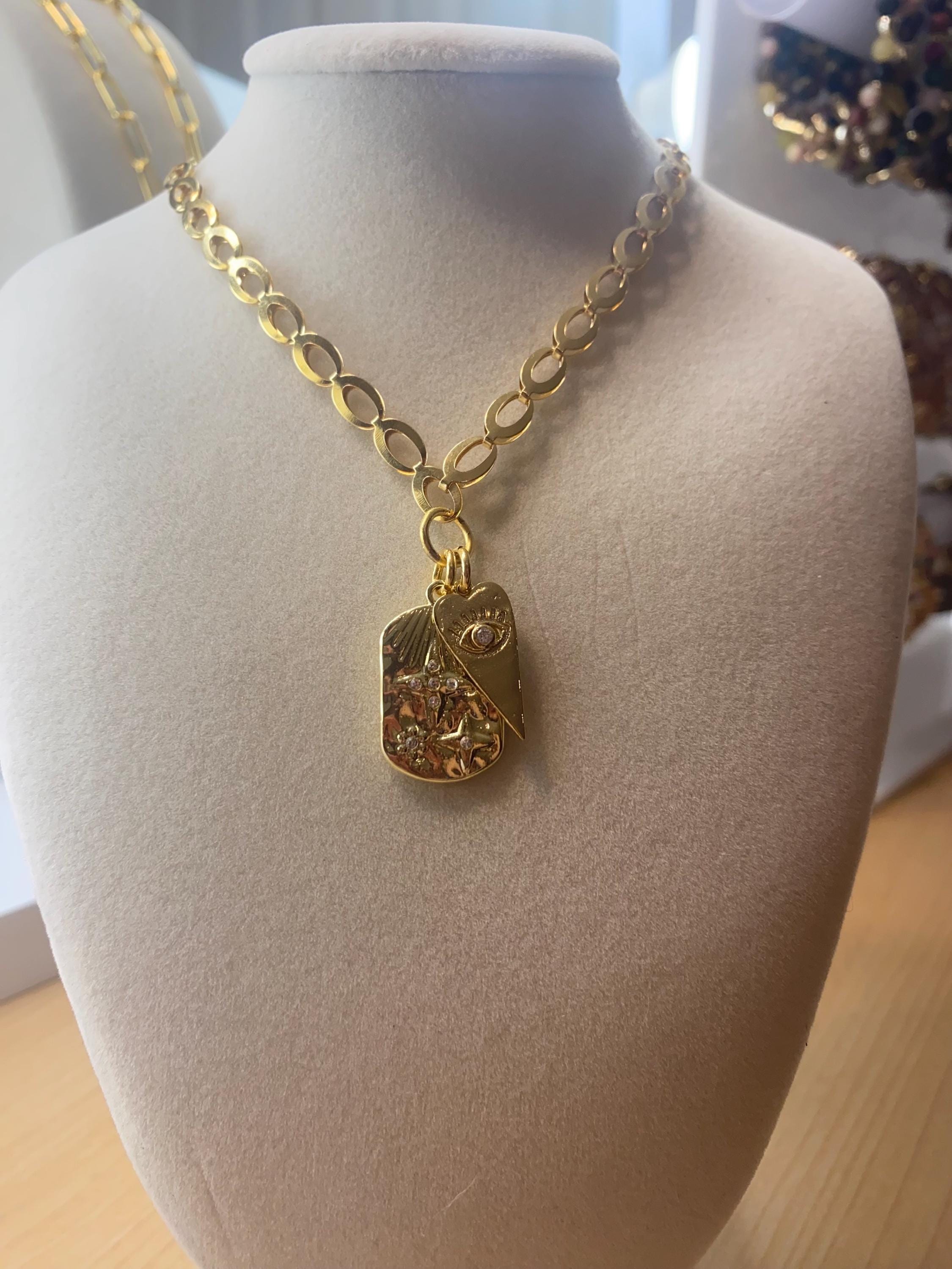 Savannah Starlight Rolo Necklace