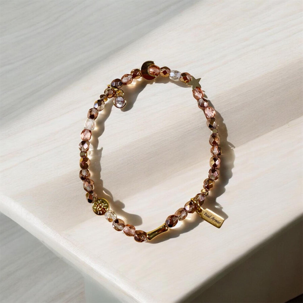 Luxe Dream Glass beaded Bracelet