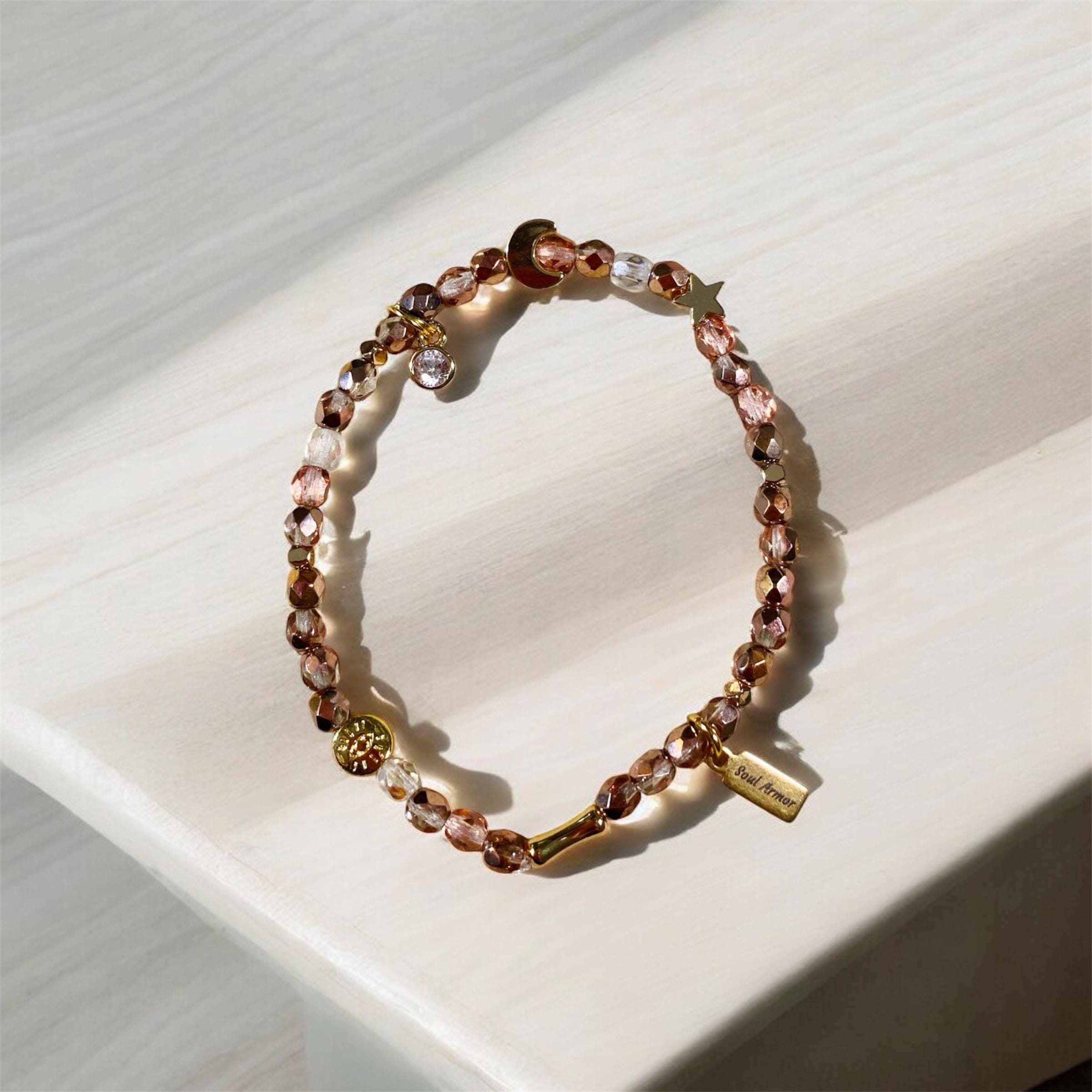 Luxe Dream Glass beaded Bracelet