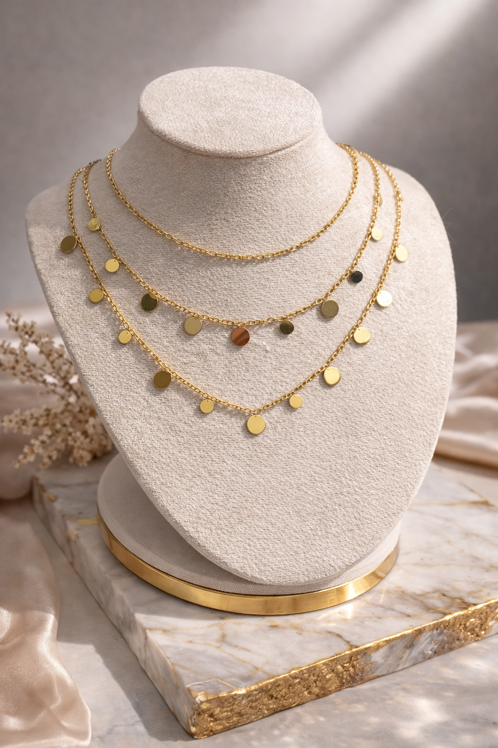 Rhianna Coin Necklace