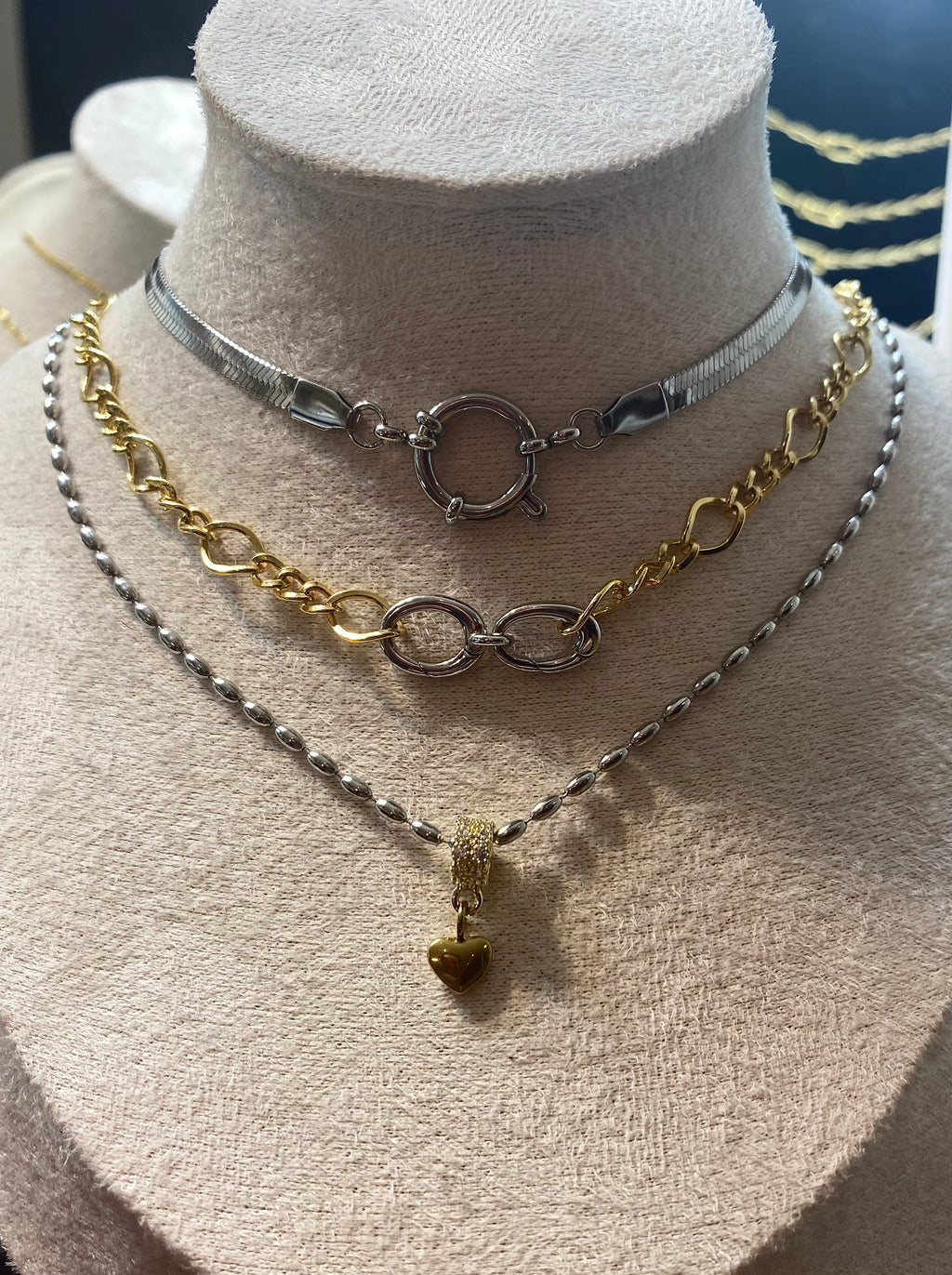 Bad Girl Mixed Metal Bundle Set