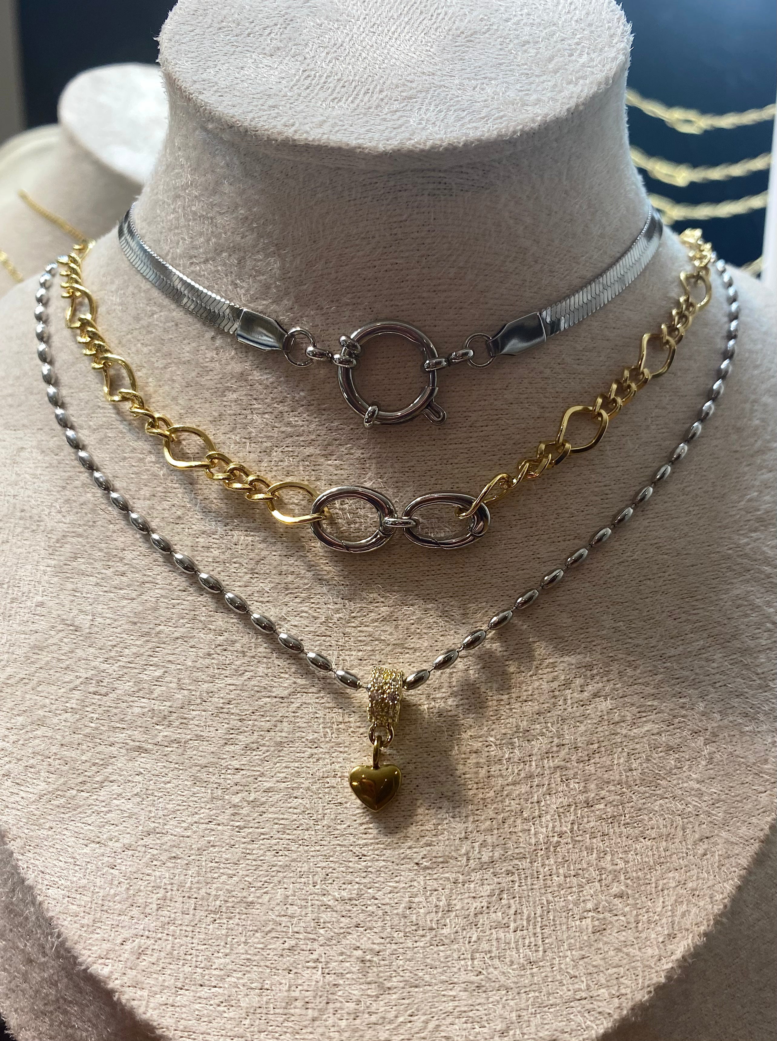 Bad Girl Mixed Metal Bundle Set