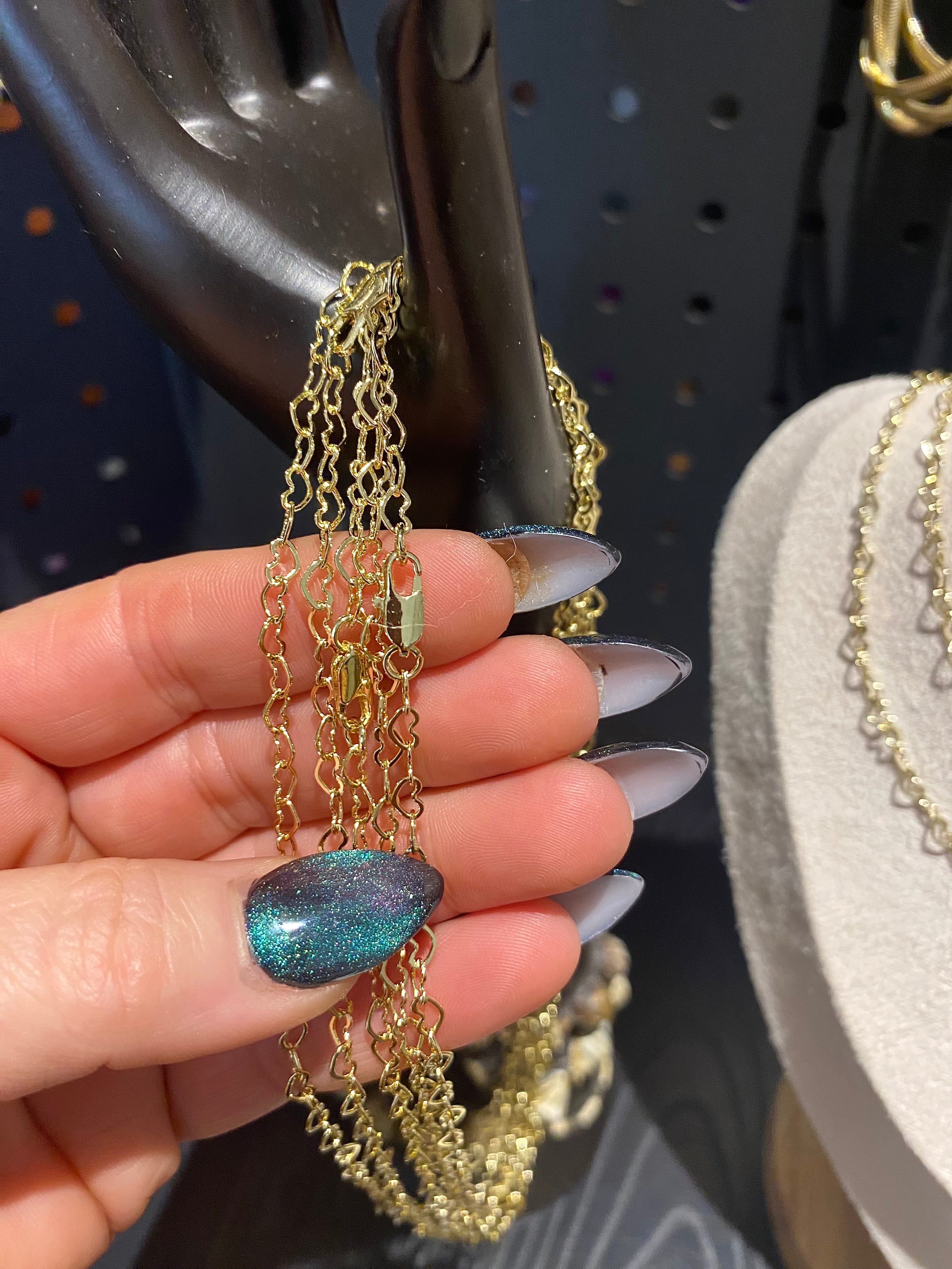 Eternal Valentine Gold Filled Choker Necklace