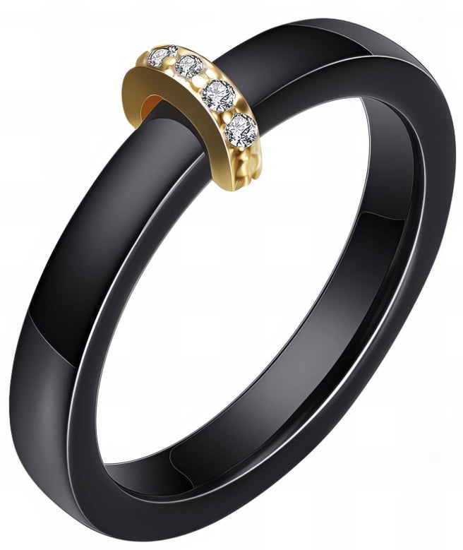 Solar Orb Ceramic Ring