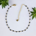 Midnight Onyx Anklet