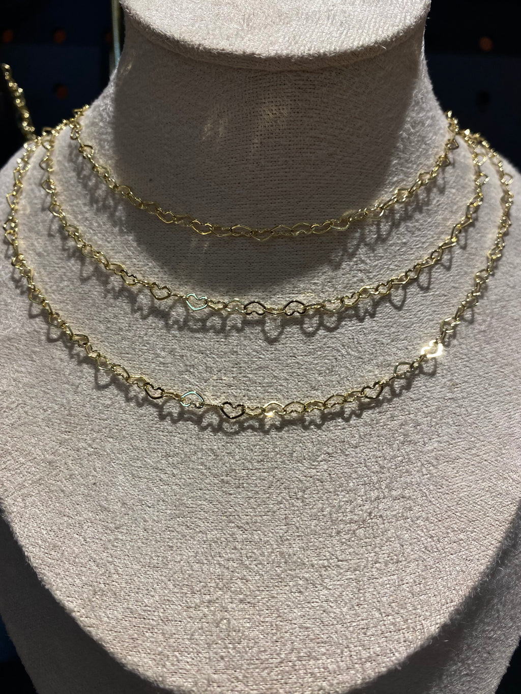 Eternal Valentine Gold Filled Choker Necklace