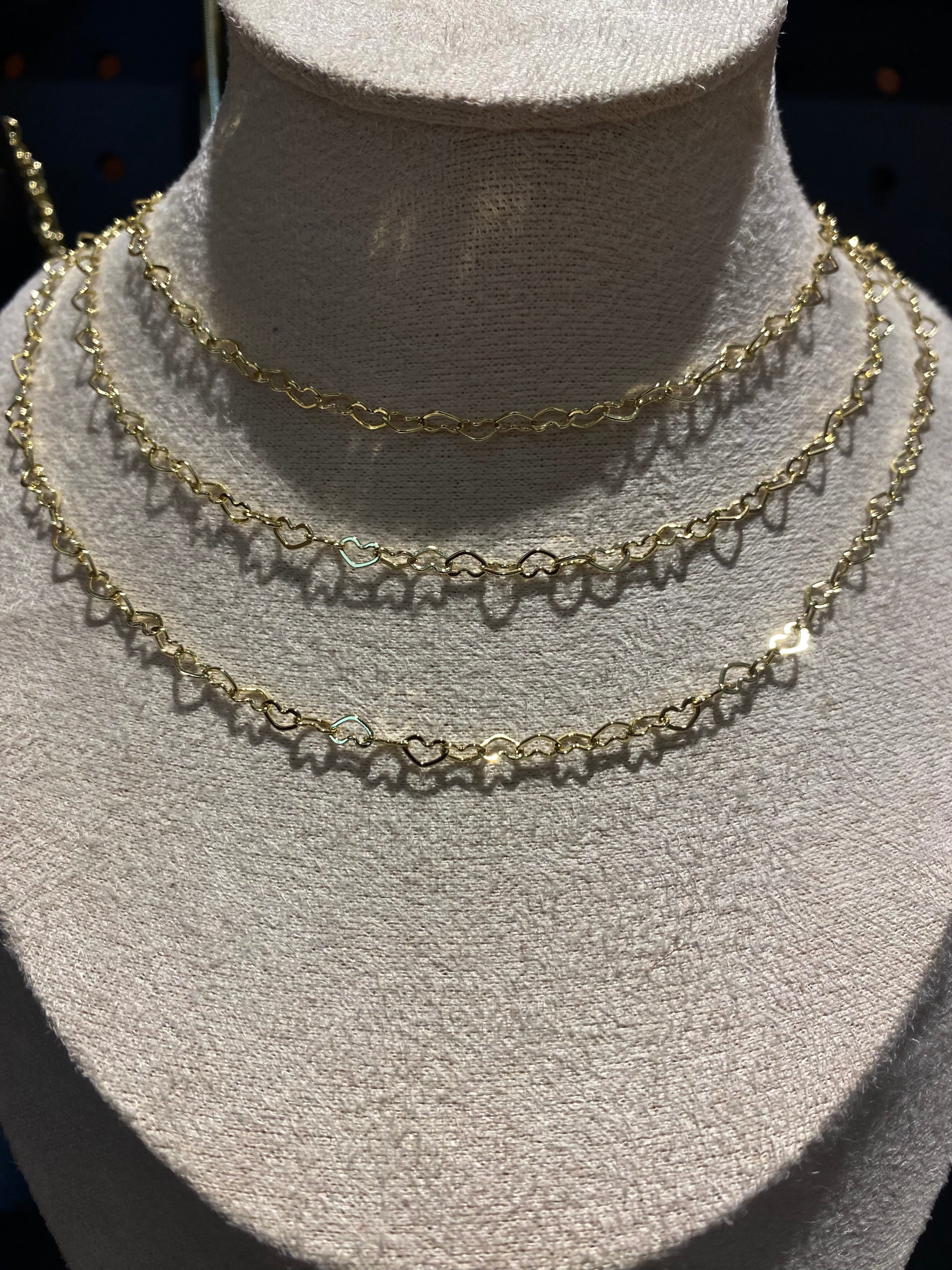 Eternal Valentine Gold Filled Choker Necklace