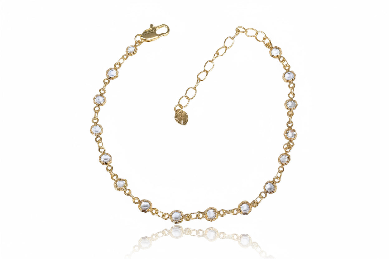 Celestia Crystal Anklet