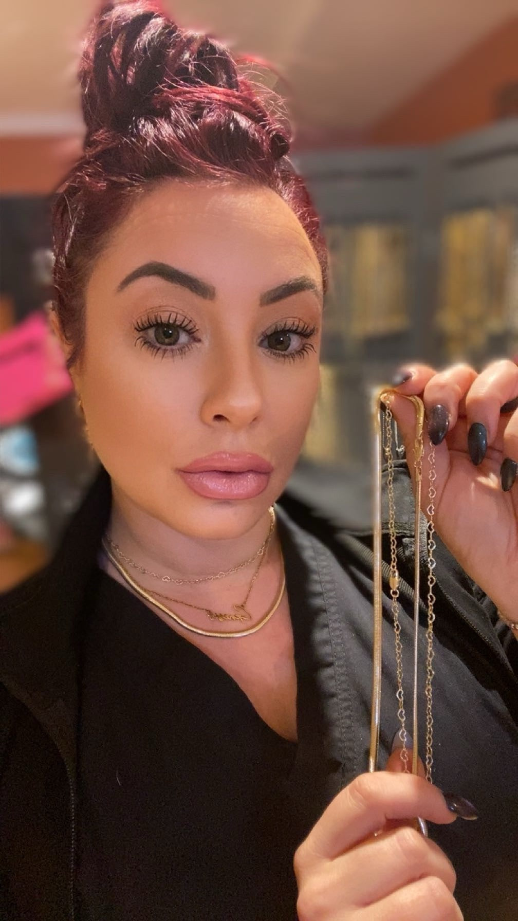 Eternal Valentine Gold Filled Choker Necklace