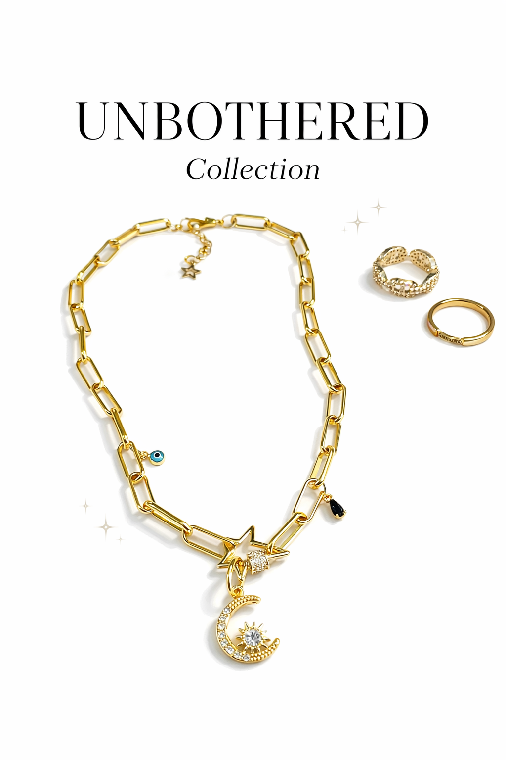 Unbothered stargaze necklace