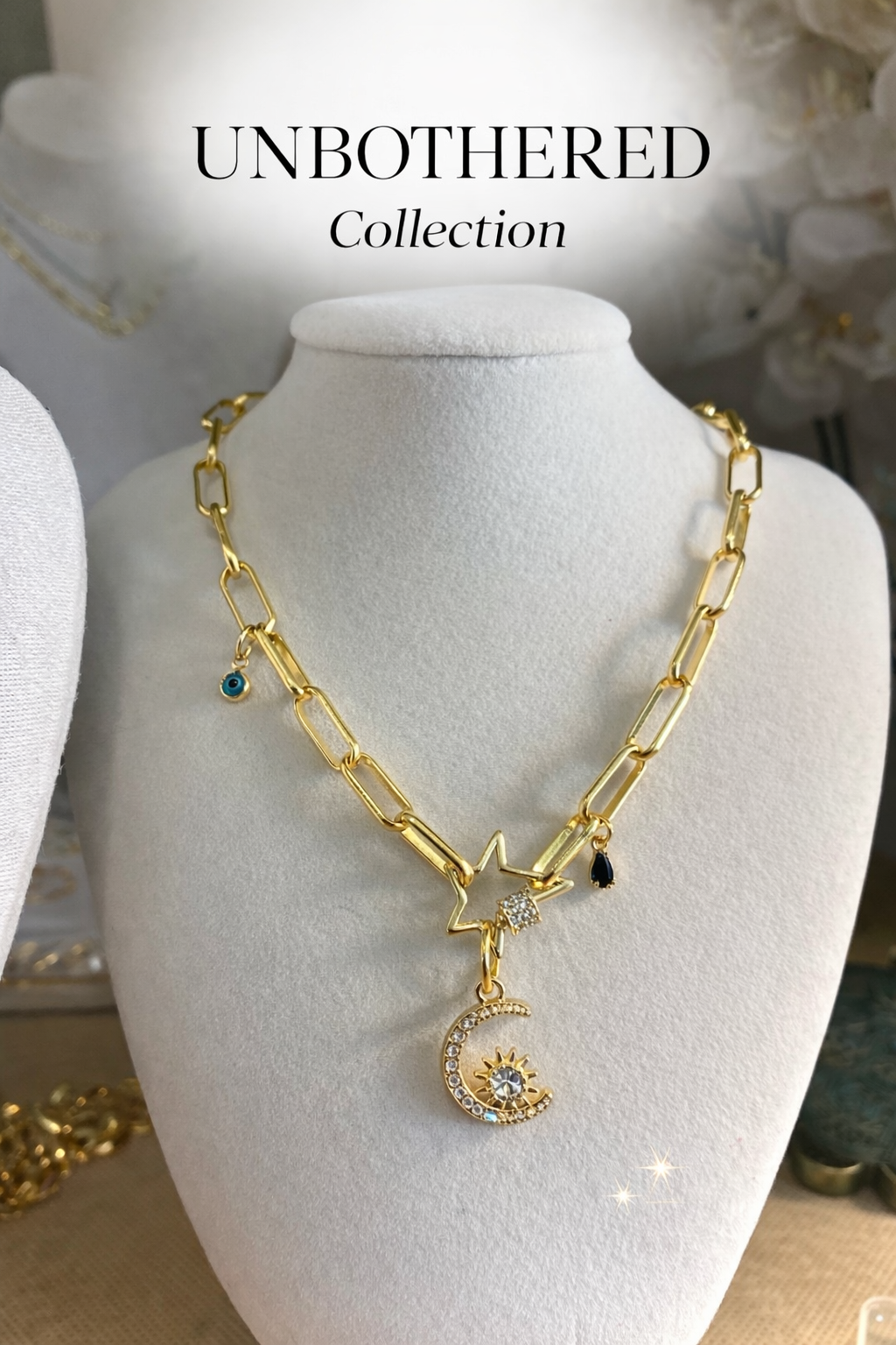 Unbothered stargaze necklace