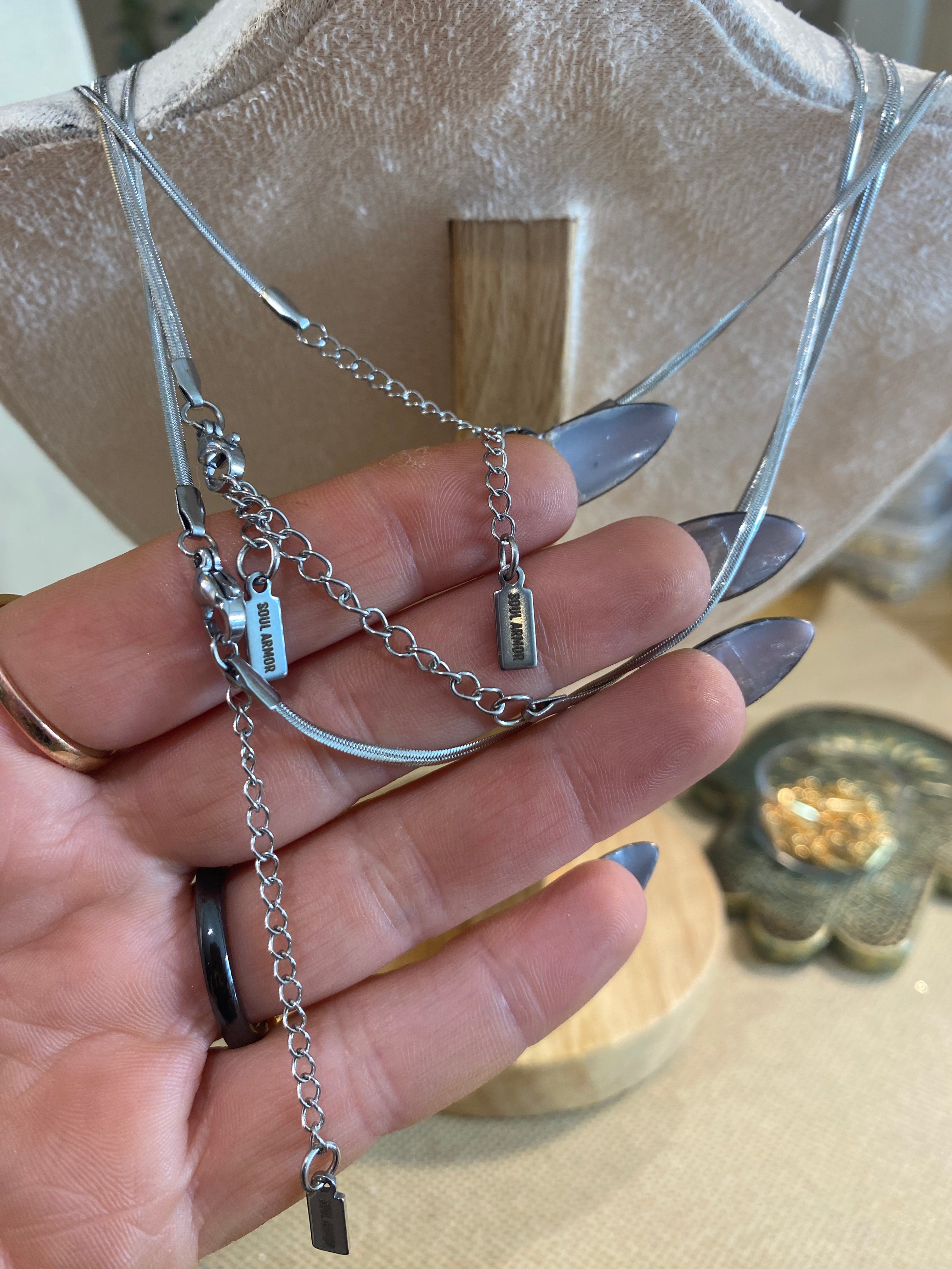 Edgy Snake Chain