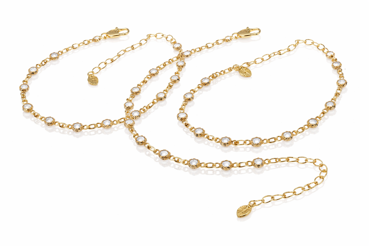 Celestia Crystal Anklet