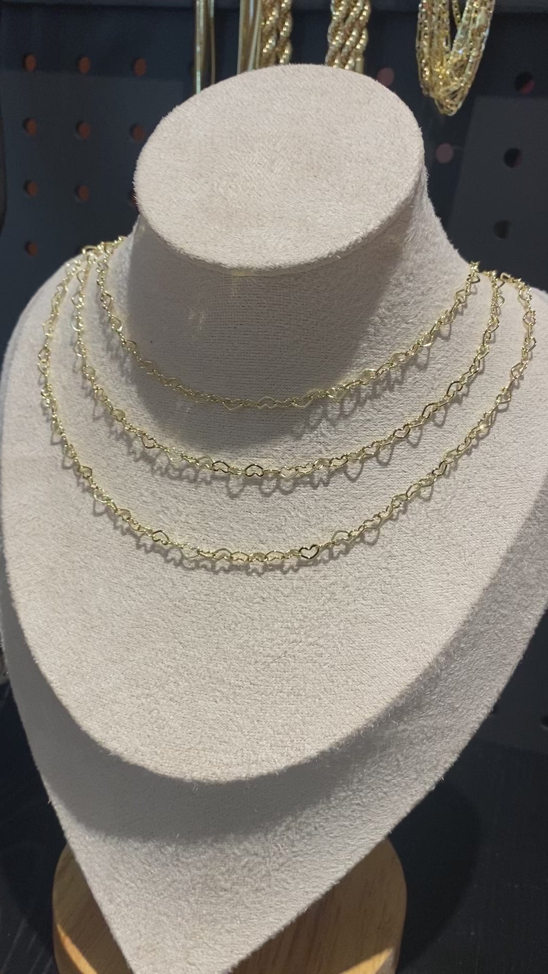Eternal Valentine Gold Filled Choker Necklace